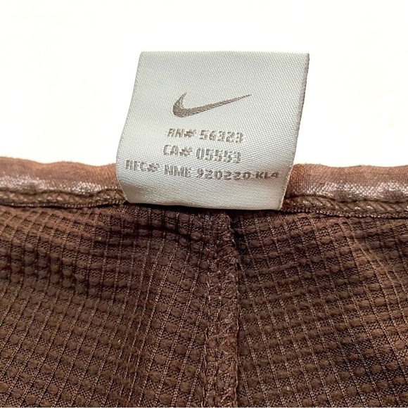 Nike Sphere Dry Brown Athletic Drawstring Pants Medium 8-10 Active Workout - Picture 9 of 14